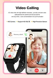 Смарт-годинник дитячий Wonlex KT33 WI-FI GPS SIM Pink (17775-hbr) - мініатюра 10
