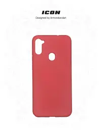 Чохол ArmorStandart ICON для Samsung A11 (A115)/M11 (M115) Red - мініатюра 3