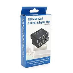 Активний RJ 45 сплітер 1=>4 порти, підтримує 1000 Mbps, with Type-C power supply - мініатюра 2