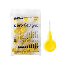 Міжзубні щітки Paro flexi grip Ø 2.5 мм, жовті, 30 шт