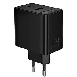 МЗП Borofone BAS16A Erudite PD45W+QC3.0 (1USB-A/1C) Black - мініатюра 5