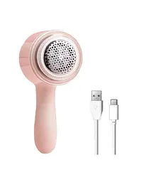 Машинка для стрижки катишків Lint Remover 668 акумуляторна 3 Вт Рожевий