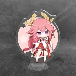 Акрилова колекційна фігурка Chibi Геншин Імпакт - Genshin Impact Яе Міко 1 10 см