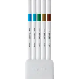 Набір лайнерів Uni Emott Fine Line Island Color 0.4 мм 5 кольорів (PEM-SY/5C.04IC) - мініатюра 2