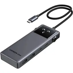 Док-станція USB3.2 Type-C - - HDMI 4K60Hz/2xUSB-А 3.2/2xUSB-C 3.2/PD 100W 6-in-1 CM888 Ugreen (35998)