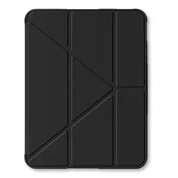 Чохол-книжка BeCover Rugged Origami Transparent з кріпленням Apple Pencil для Apple iPad Air (4/5) 2020/2022 10.9" Black (714967) - мініатюра 2