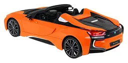 Машинка RASTAR BMW i8 Roadster на дистанційному керуванні + пульт 2,4 ГГц 1:12 помаранчевий 95500 - мініатюра 4