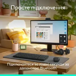 Комплект клавіатура та миша Logitech MK250 920-013823 - мініатюра 2
