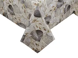 Скатертина Lefard Home Textile Paladium 140х140 см водовідштовхувальна сіра (715-417) - мініатюра 3