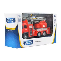Автомодель TechnoDrive City service Пожежна машина червона (510125.270) - мініатюра 11