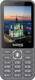 Мобільний телефон Sigma X-style 31 Power Type-C Grey (4827798855034)