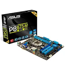 Материнська плата ASUS P8B75-M LE (P8B75-M LE) (Socket 1155, Intel B75, Micro-ATX) Б/в - мініатюра 4