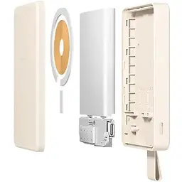Портативна батарея Xiaomi Power Bank 6000 mAh 15 W Magnetic Power Bank GL White (BHR9074GL) - мініатюра 10