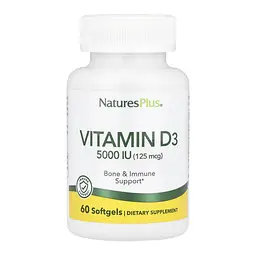 Вітамін D3 Vitamin D3 5000 IU - 60 softgels