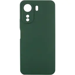 Чохол GETMAN Liquid Silk Full Camera для Redmi 13C / Poco C65 Dark Green [121218] - мініатюра 1