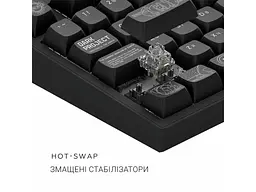 Клавіатура Dark Project ALU81 Terra Nova ENG/UA Black (DPKB_NOVA_81_ANSI_BLACK_UA) - мініатюра 8