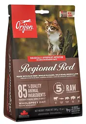 Сухий корм Orijen Regional Red Cat для котів зі смаком м'яса та риби 340 г (o28234)
