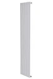 Дизайнерський вертикальний радіатор опалення Arttidesign Livorno 5/1600/340/50 білий матовий