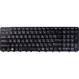Клавіатура для ноутбука HP Envy/Pavilion M6-1000, M6-1045DX чорний, чорний фрейм
