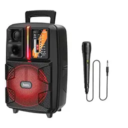 Портативна бездротова Bluetooth-колонка HOCO BS37 Dancer Outdoor акустична система з мікрофоном