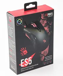 Миша Bloody A4Tech ES5 USB Stone Black (ES5 (Stone black)) - мініатюра 10
