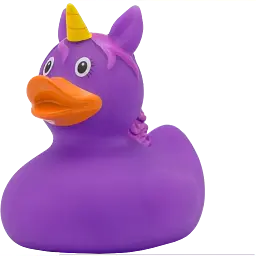 Качка FunnyDucks Єдиноріг фіолетовий ( 2090) - мініатюра 2