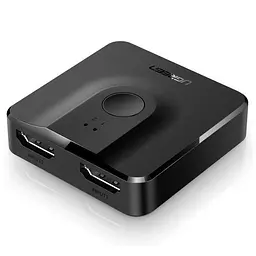Двонаправлений перемикач Ugreen HDMI 2.0 CM217 Чорний (50966) - мініатюра 2