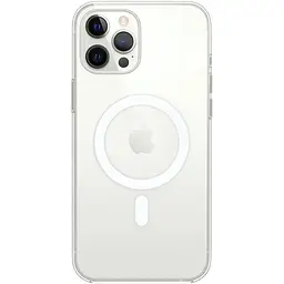 Оригінальний протиударний чохол Apple Clear Case MagSafe MHLN3ZM/A для iPhone 12 Pro Max (6.7") Прозорий - мініатюра 8