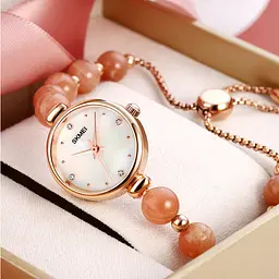 Жіночий наручний годинник 1983PK Pink Skmei acs0030436 - мініатюра 4