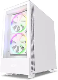 Корпус NZXT H5 Elite Tempered Glass White (CC-H51EW-01) Без БП Б/в - мініатюра 4