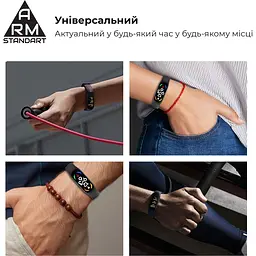 Ремінець ArmorStandart Xiaomi Mi Band 7/6/5 New Style [Teal Green] [70807] - мініатюра 4
