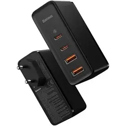 Зарядний пристрій Baseus 2xUSB 100W GaN 2xUSB-C + 2xUSB-A (CCGAN2P-L01) - мініатюра 2