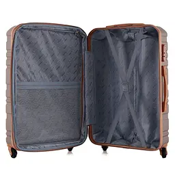 Валіза Semi Line 24" (M) Graphite/Brown (T5689-2) - мініатюра 6