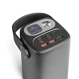 Повербанк 60000mAh TITANUM WC60 PD100W Чорний - мініатюра 3