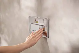 Кнопка змиву для інсталяції Hansgrohe iFrame Original Q хром 66001000 - мініатюра 2