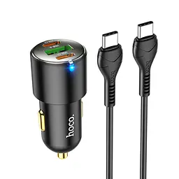 Автомобільний зарядний пристрій швидкої зарядки Hoco NZ6 PD45W (37361-01_271)