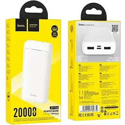 Портативна батарея Power Bank Hoco J111A Smart Charge 20000 mAh White - мініатюра 3