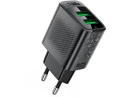 Мережевий зарядний пристрій Acefast A86 12 W Black (6974316283270)