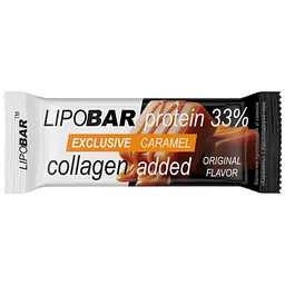 Протеїновий батончик Lipobar Exclusive Caramel 50 г