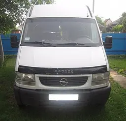 Дефлектор капоту мухобійка для Opel Movano 1998-2003