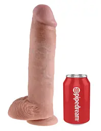 Фалоімітатор King Cock 11" 29 см тілесний - мініатюра 5