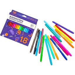 Фломастери Malevaro 18 кольорів 18 шт. (764026ML) - мініатюра 2