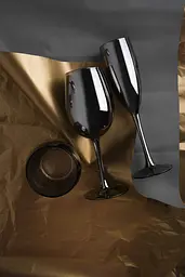 Набір келихів Luminarc Delice Graphite 360 мл х 6 шт (J9397/2) - мініатюра 6