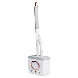 Комплект аксесуарів для туалету з підставкою, сірий Household Cleaning Products HP-35015-48G - мініатюра 6