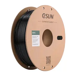 Пластик для 3D-принтера eSUN PETG P1.75 мм, 1 кг, solid black (PETG-P175SB1)