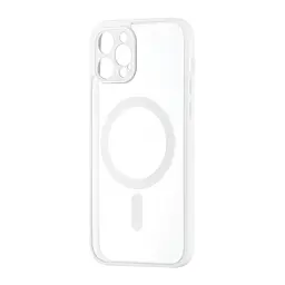 Чохол Color Edge with MagSafe (Protected Camera) iPhone 12 Pro White