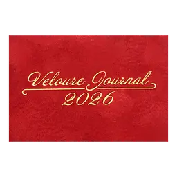 Щотижневик датований Buromax Velour 2026 85 x 153 мм штучна шкіра червоний (BM.2891-05) - мініатюра 4
