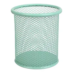 Підставка для ручок, 9х9,8 см, металева м`ятна PASTEL BM.6202-38 Buromax