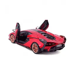 Автомодель - Lamborghini SIÁN Fkp 37 (в ассортименте зеленый металлик, красный металлик, 1:24), в ассортименте - миниатюра 7