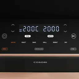 Мультипіч Cosori Dual Blaze Twinfry 10-Litre CAF-TF101S-AEUR (KAAPAFCSSEU0204Y) - мініатюра 4